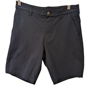 Lululemon Commission Classic Fit Short 9" *VersaTwill  Navy Blue Casual Vacation